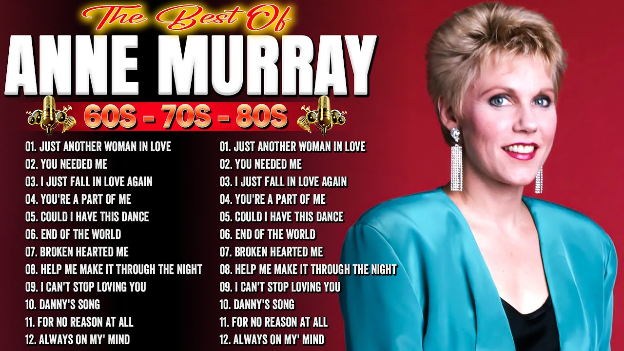 Anne Murray Greatest Hits 2026 - Best Songs Of All Time (Full Album) 🎶 80s 90s Female Love Songs