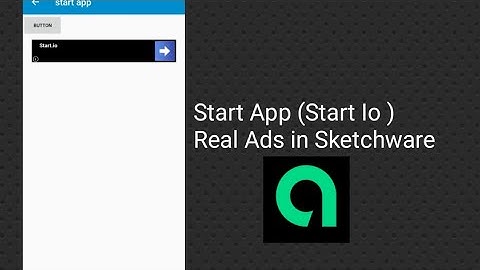 Latest Library: working banner and interstitial ads for start app ads (start Io) in Sketchware pro