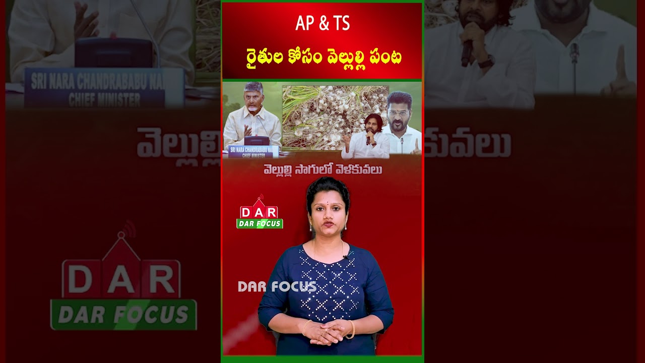 AP & TS Garlic Farming: Invest ₹40,000 per Acre, Earn ₹5–6 Lakh in 6 Months | Latest updates