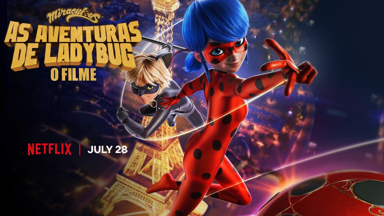 TRAILER BRASILEIRO, 🐞 MIRACULOUS: AS AVENTURAS DE LADYBUG - O Filme 🐾