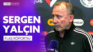 Konyaspor - Beşiktaş Maç Sonu Teknik Direktör Sergen Yalçının Açıklamaları