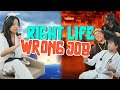 Right life wrong job