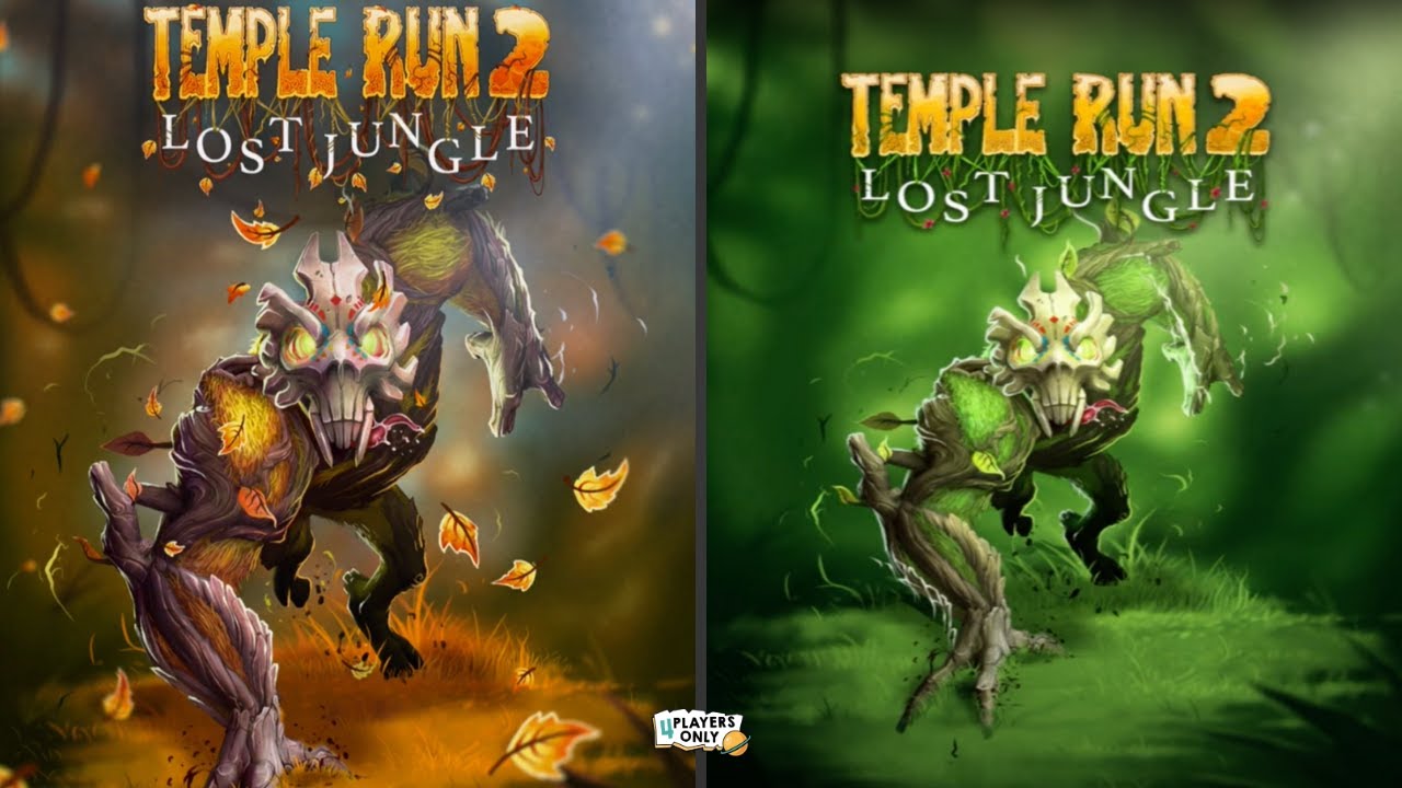 Temple Run 2 Slow Motion Gameplay  Lost Jungle VS Lost Jungle in
