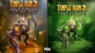 Temple Run 2 🏃‍♂️JUNGLE FALL Map VS LOST JUNGLE Map! screenshot 5