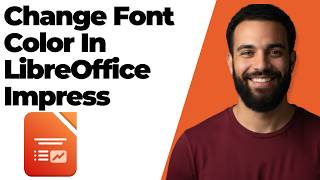 How To Change Font Color In LibreOffice Impress (Easy Guide)