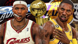 Can I Help LeBron James Win A NBA CHAMPIONSHIP In 2008 | LeBron vs Kobe NBA FINALS