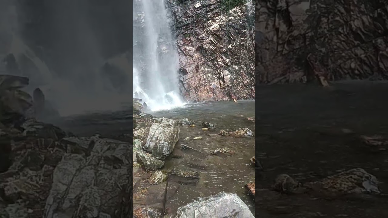 Himachal hidden waterfall