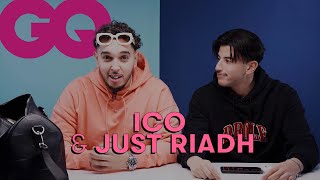 Les 10 Essentiels d’ICO & Just Riadh (grillz, Mercedes et Pass Navigo ) | GQ