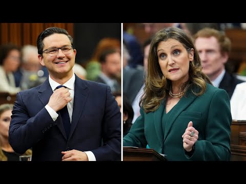 Poilievre, Freeland butt heads over Canada's cost of living, inflation struggle