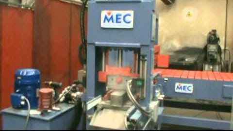 Automatic splitting plant for the production of cubes MEC