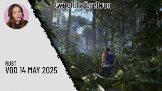 Exploring the new Rust jungle map tonight—dodging big cats but having fun  Let's hang
