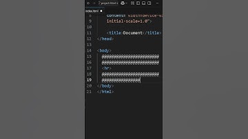 HORIZONTAL LINE IN HTML WITH THE HR TAG #css #html #shorts