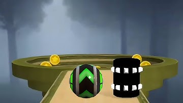 Sky Rolling Ball 3D Gameplay Speedrun Max All Levels 249