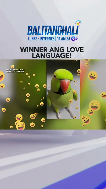 Hindi lang puro daldal, sweet din ang alagang parrot na si "Nuki!" #shorts | Balitanghali