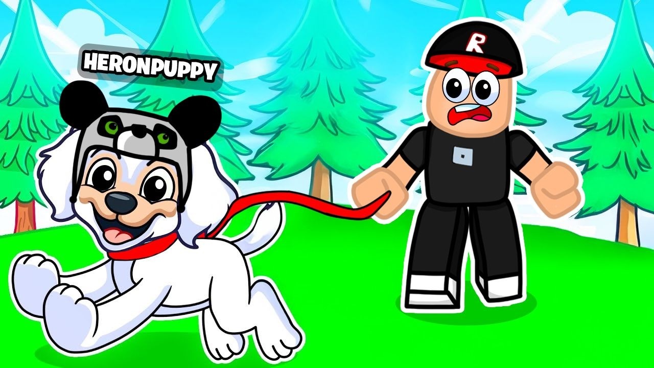Köpek Oldum ve Parkuru Bitirmeye Çalıştım! - Roblox Dog Walk [2 Player Obby]