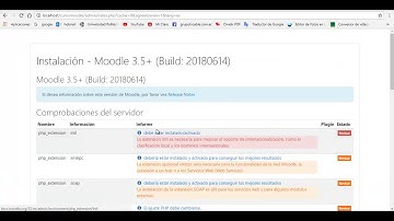 database mysql (5.5.5-10.1.33-MariaDB) (Instalación - Moodle)