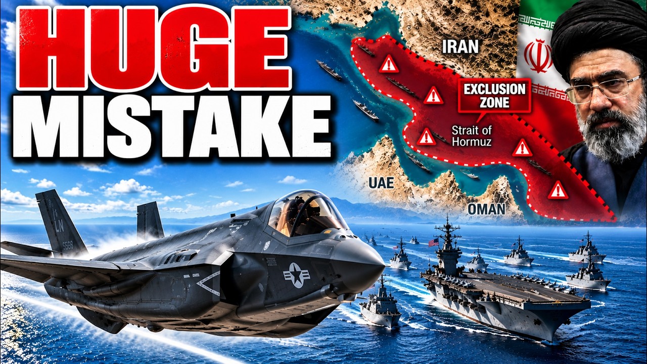 ⁣Iran Just Made A HUGE MISTAKE In The Strait Of Hormuz