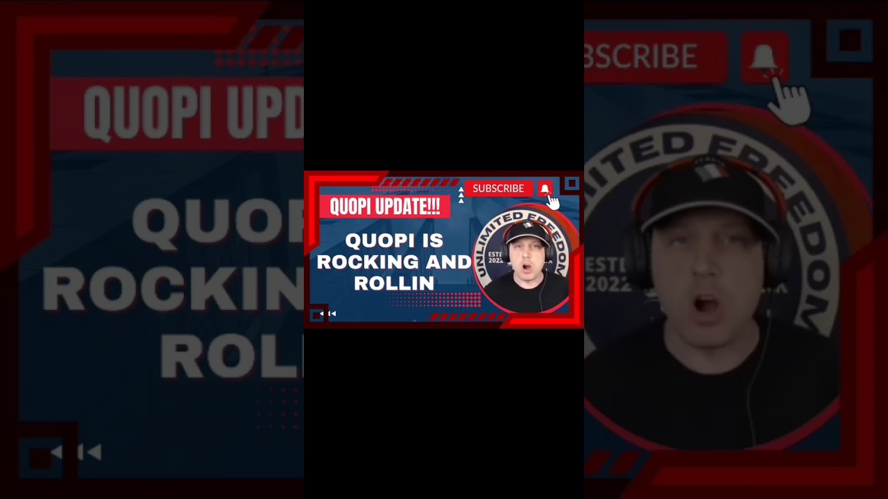 QUOPI UPDATE!!! QUOPI is Rocking and Rollin (Clip from FULL VIDEO) 