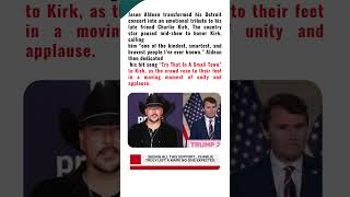 Famous Jason Aldean Pays Tribute to Charlie Kirk at Detroit Concert Net Worth