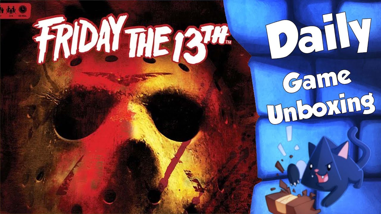 2020 Friday The 13th Horror at Camp Crystal Lake Board Game Rare