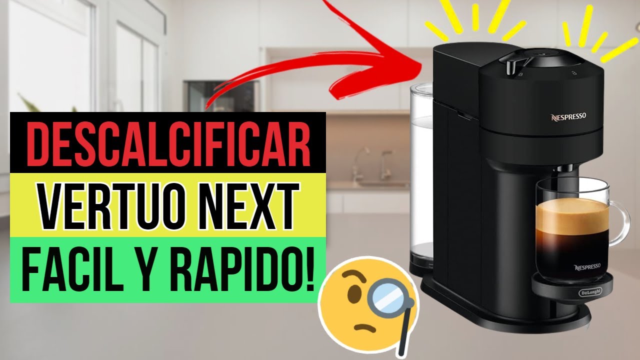 Cómo descalcificar tu nespresso 