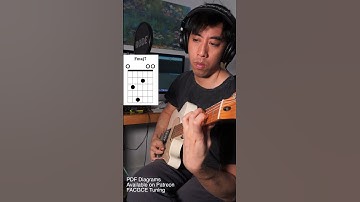 Beautiful Chords In FACGCE #mathrock #midwestemo #guitarchords #chords #guitarlesson