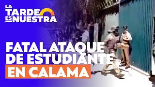 Los Objetos Del Estudiante Que Mató A Inspectora En Calama Habría Intentado Quemar Colegio