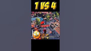 Pro OR Noob 1 vs 4 🤣🤣🤣 #freefire #shorts