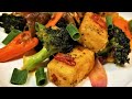 Тофу с Овощами по-китайски. Рецепт Димы Кулинахера. Fried Tofu with Vegetables. English Subtitles.