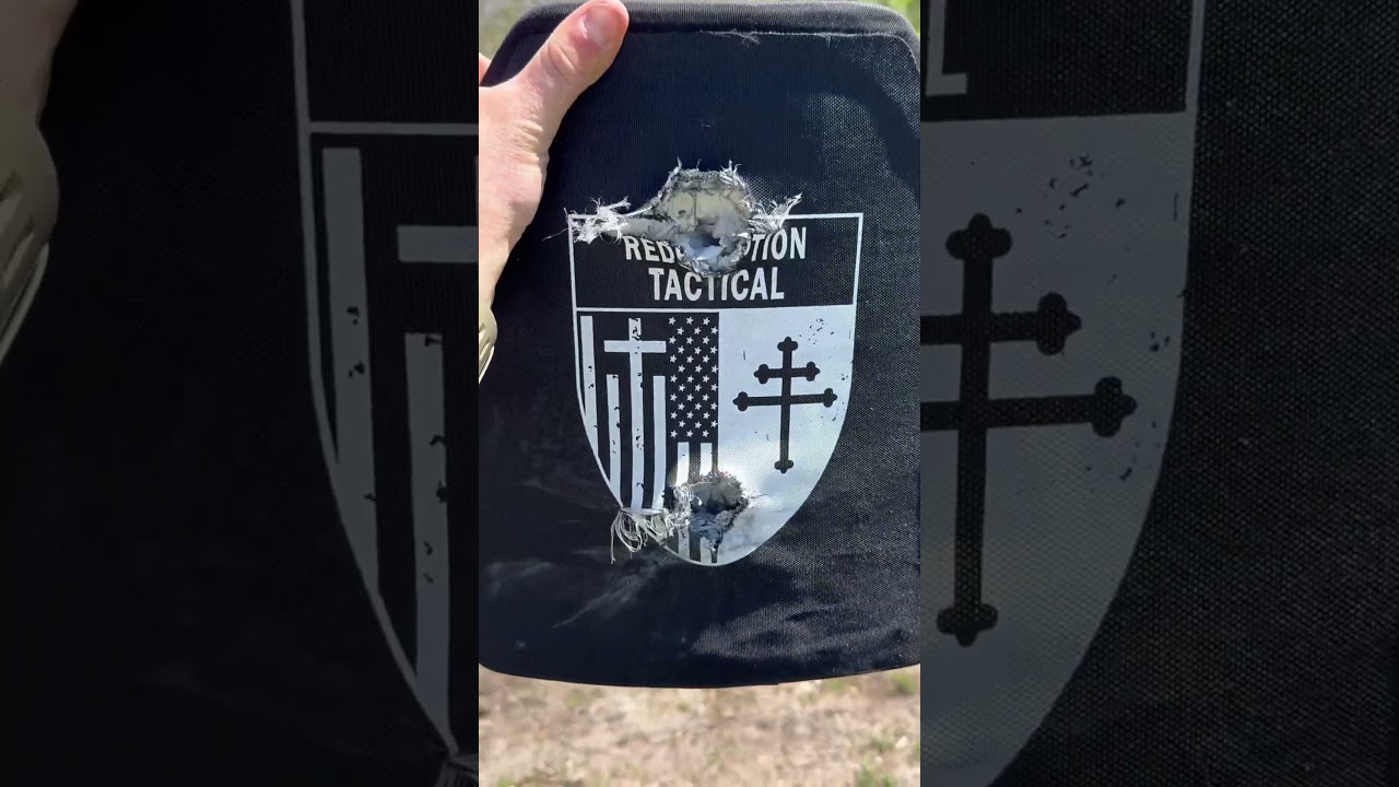 Redemption Tactical Helmet + Plate Passes NIJ Standard Testing 