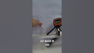 From Solid to Liquid: Melting Stearic Acid Experiment #chemistry #heatingcurve