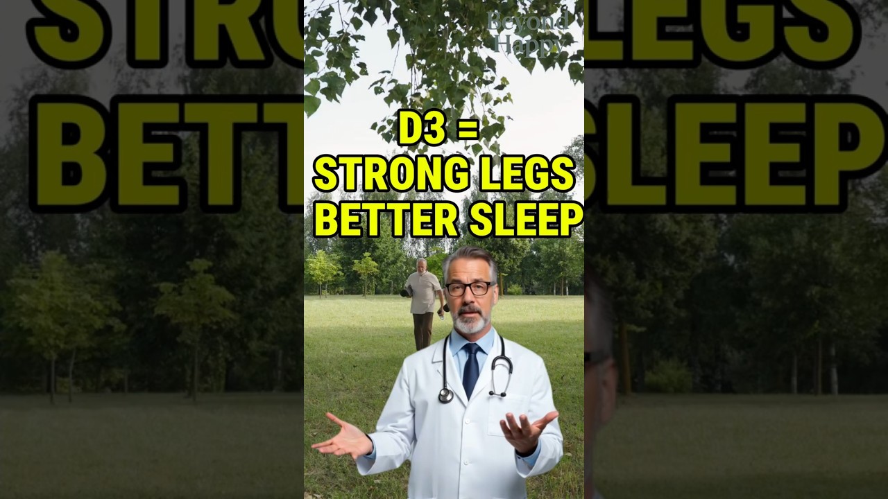 Seniors: Why Vitamin D3 Is the Key to Strong Legs & Better Sleep
