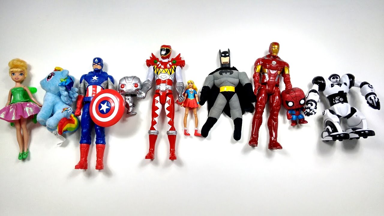 Learn Your NUMBERS With Action Superhero Toys Fun Education
