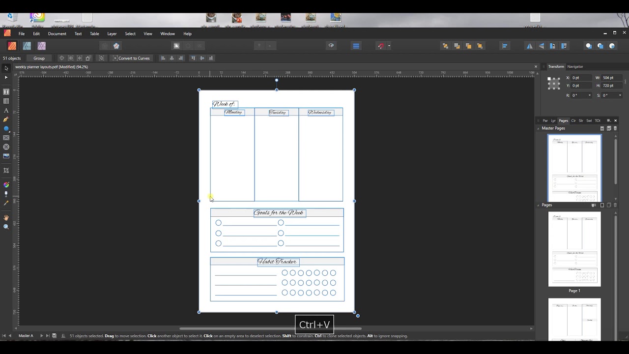 Edit PowerPoint templates with Affinity Publisher - YouTube