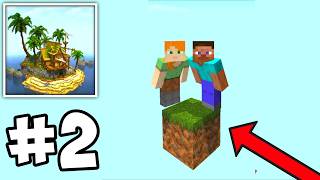 Block Crazy - Craft World One Block New Multiplayer Survival Part 2 🤯| 2025 Walkthrough Gameplay #2 screenshot 5