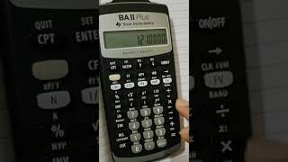 How to solve complex fraction equations (Equity Valuation) with Financial Calculator (CFA L1)