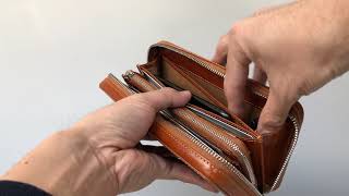 【ZONALe - RENZINA】ラウンド大容量長財布 31087