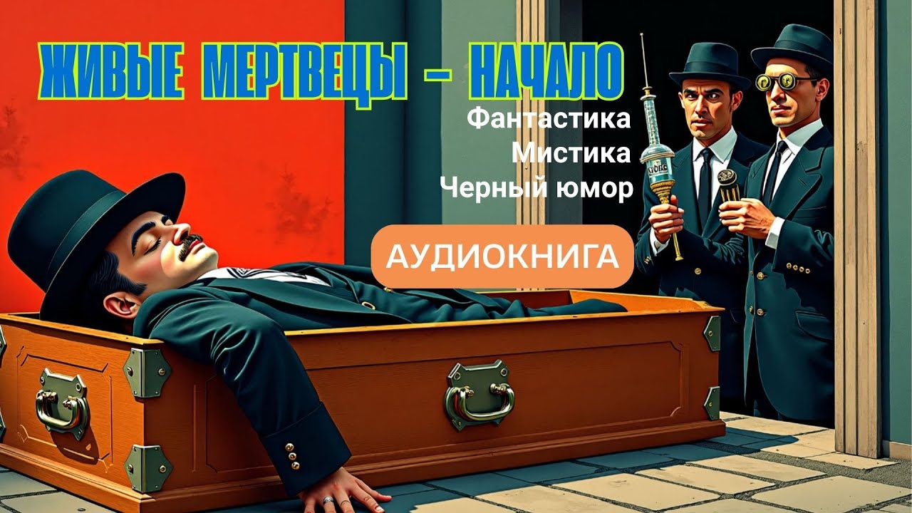 Аудиокнига «Живые мертвецы – начало» • фантастика • мистика • черный юмор