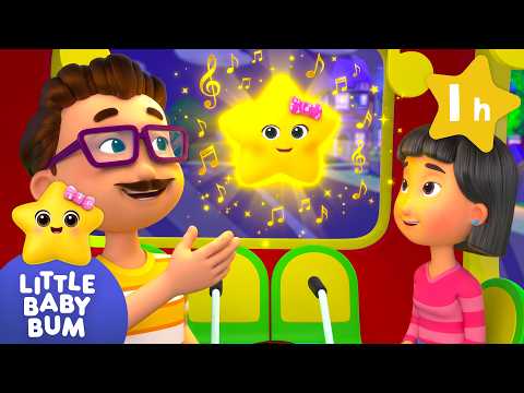 Twinkle Wheels on the Bus! | Little Baby Bum | 💤 Bedtime, Wind Down, and Sleep with Moonbug Kids