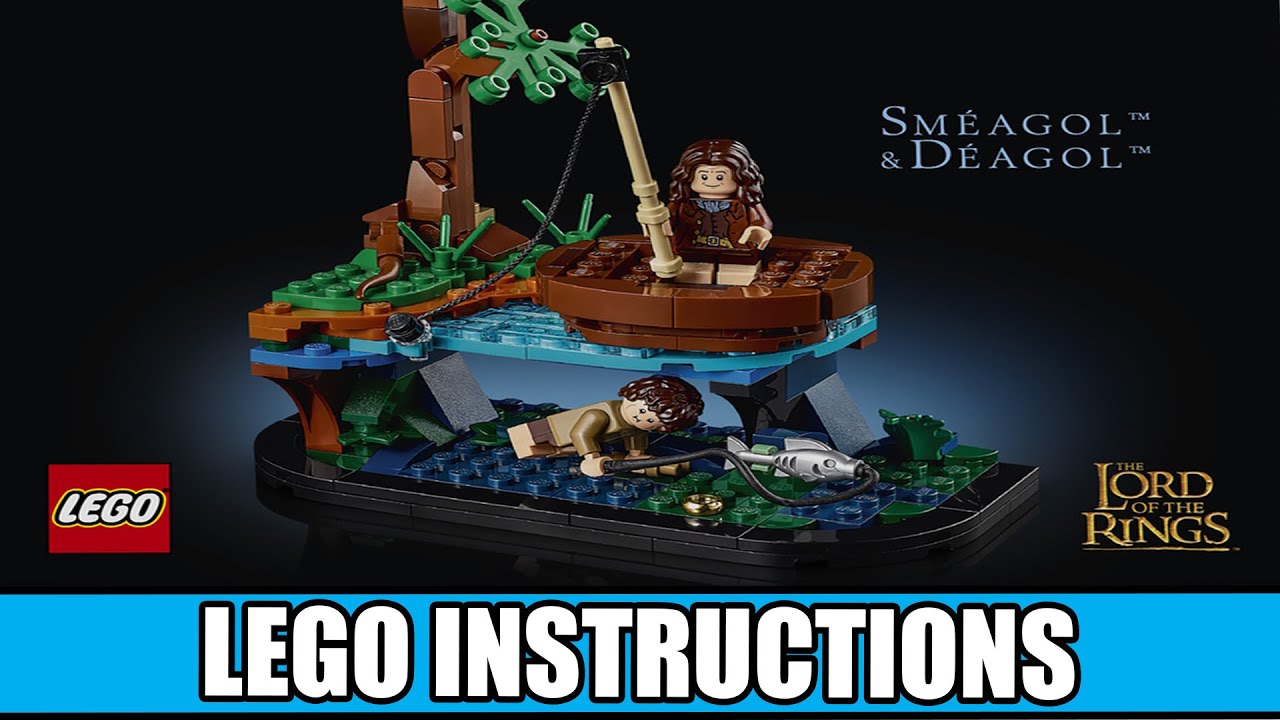 LEGO Icons 40761 The Lord of the Rings: Sméagol & Déagol building instructions