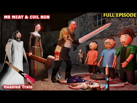 Gulli Bulli - Granny Grandpa Evil Nun Story Full Episode | Haunted Train  | Make Joke Scary