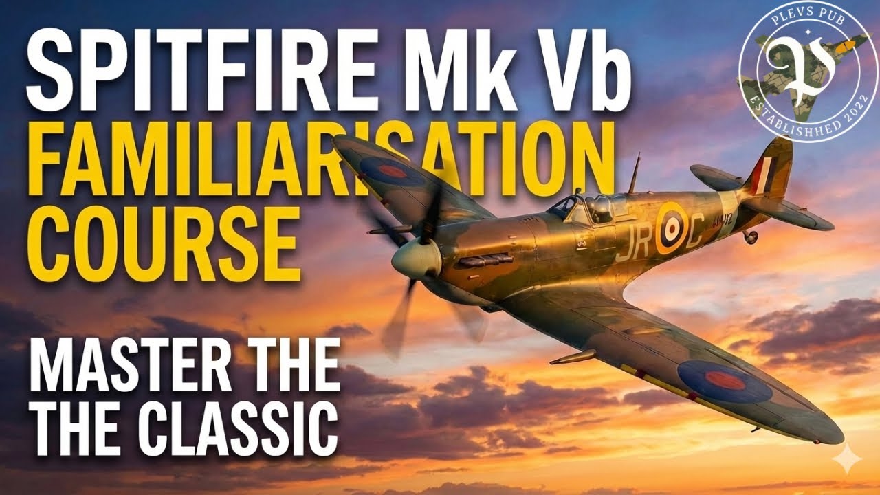 IL-2 Great Battles: Spitfire MkVb Familiarization Course