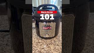 What is an Instant Pot Burn Error?