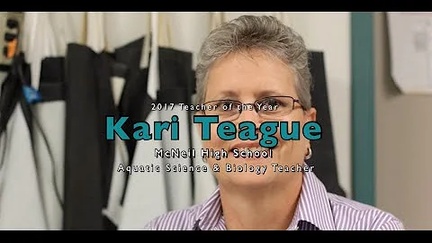 McNeil High School 2017 Teacher of the Year : Kari Teague