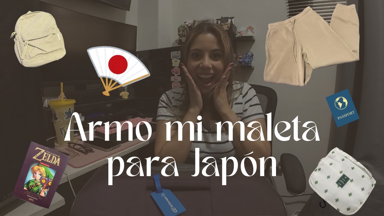 Armando maletas para Japón - Maleta documentada, Carry on, Artículo personal.