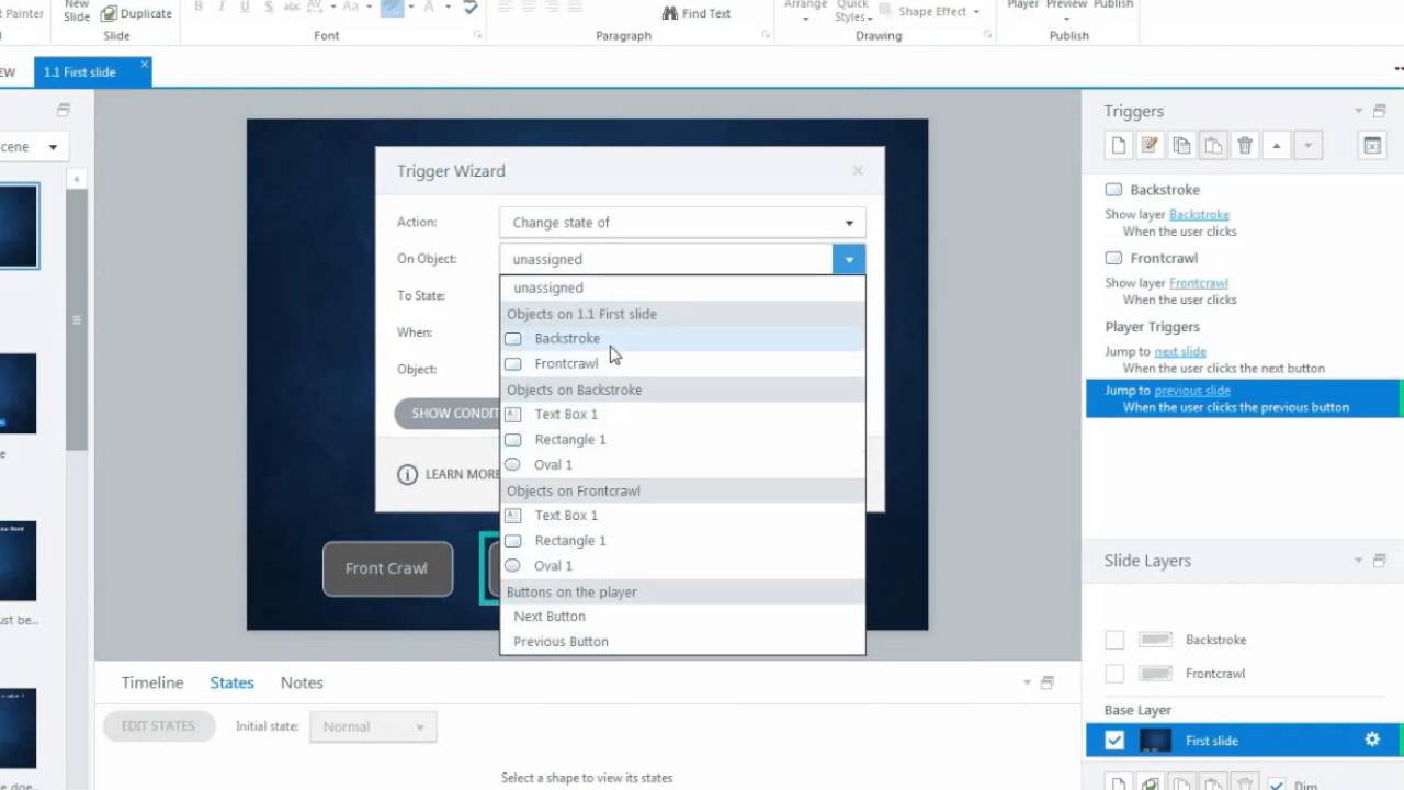 Stroyline Triggers Advanced