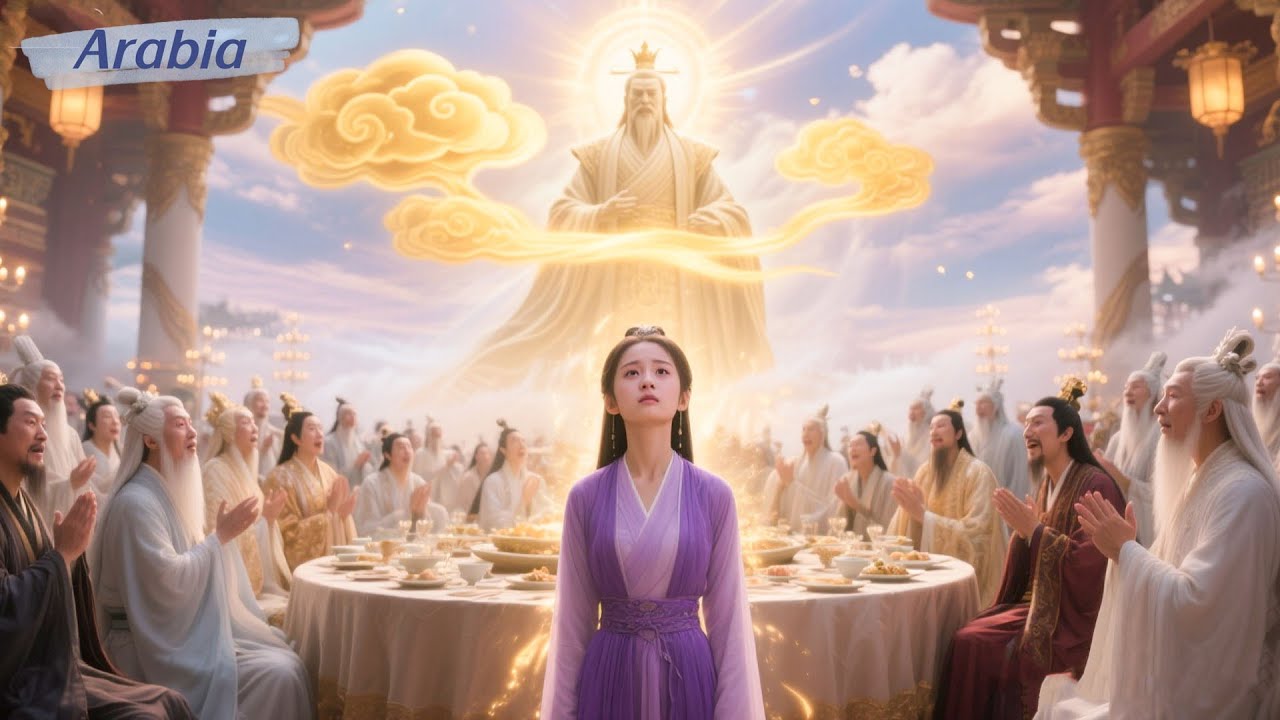 في وليمة سماوية أُهينت فتاة، ليتضح أنها ابنة الإمبراطور فأصيب الجميع بالصدمة