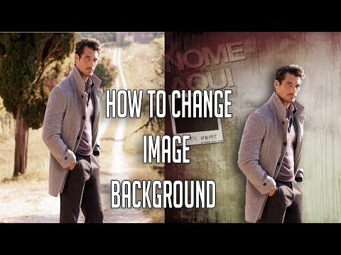 How to change background of picture in Photoshop | photoshop s photo ka background image kaise badle