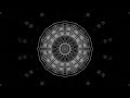 10 hours Black White Neon Tunnel Mandala Screensaver 4k UHD 60fps Vj Loop