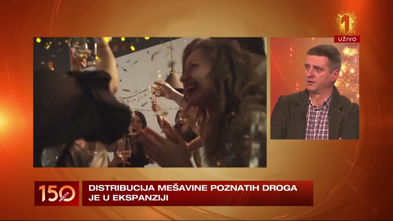 VLADIMIR SAVIC GOSTOVANJE TV PRVA 28.12.2022. Na tržištu nova droga 2C-B ( TU SI) Ružičasti kokain.